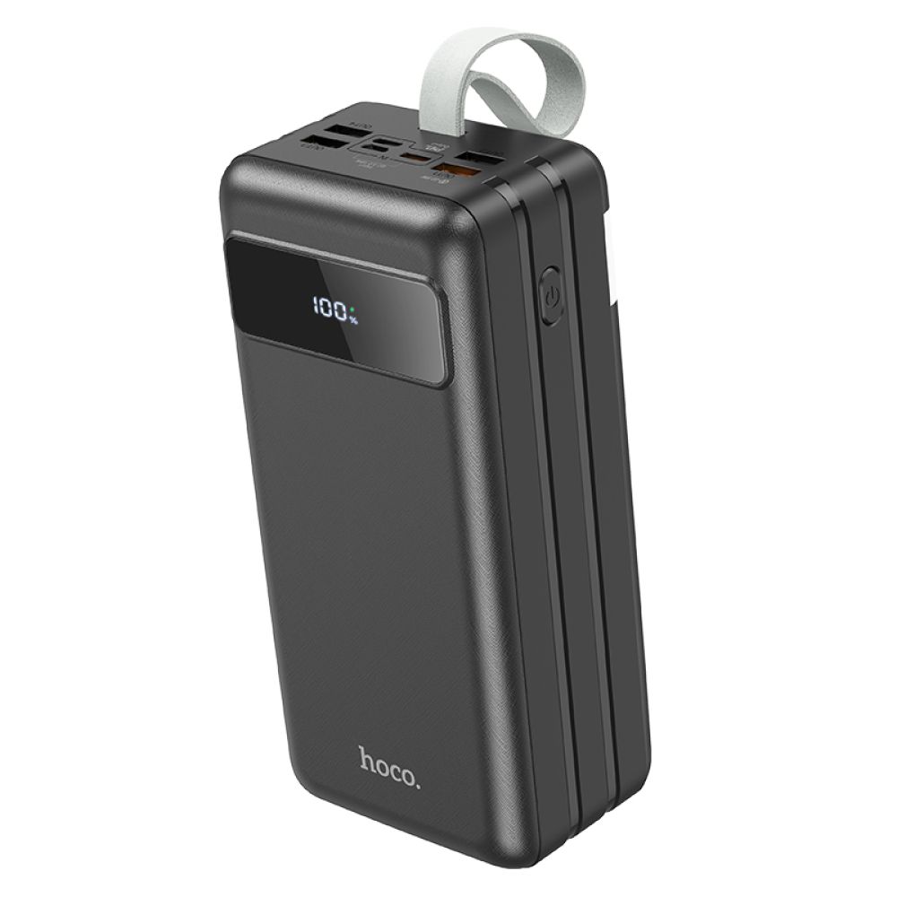 Універсальна Мобільна Батарея Power Bank Hoco J86B Electric 22.5W fully compatible 60000 mAh Чорний