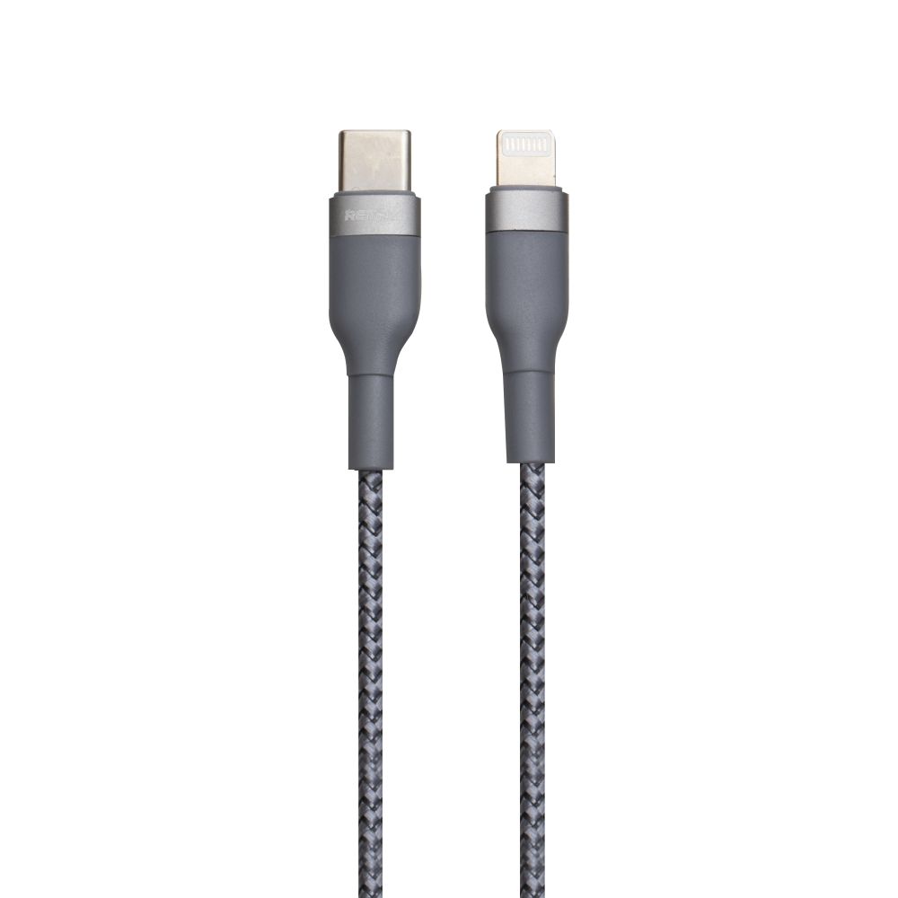 Кабель USB Remax RC-009i Sury 2 PD Type-C to Lightning Колір Сталевий