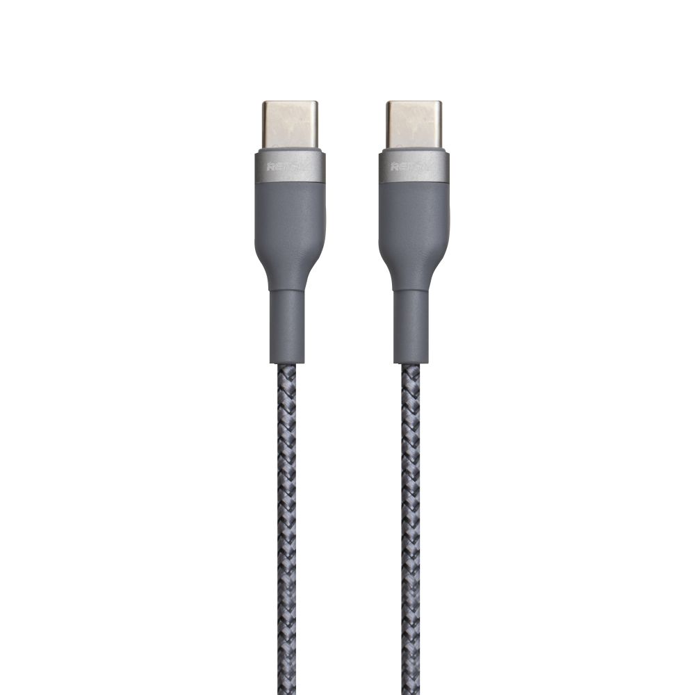 Кабель USB Remax RC-010 Sury 2 PD Type-C to Type-C Сталевий