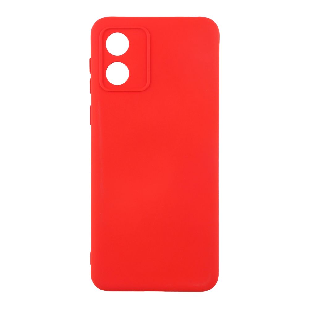 Чохол Silicone Cover Full Camera (A) для Motorola E13 Колір 14.Red