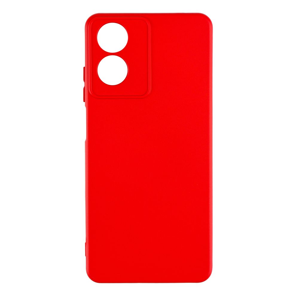 Чохол Silicone Cover Full Camera (A) для Motorola E14 Колір 14.Red