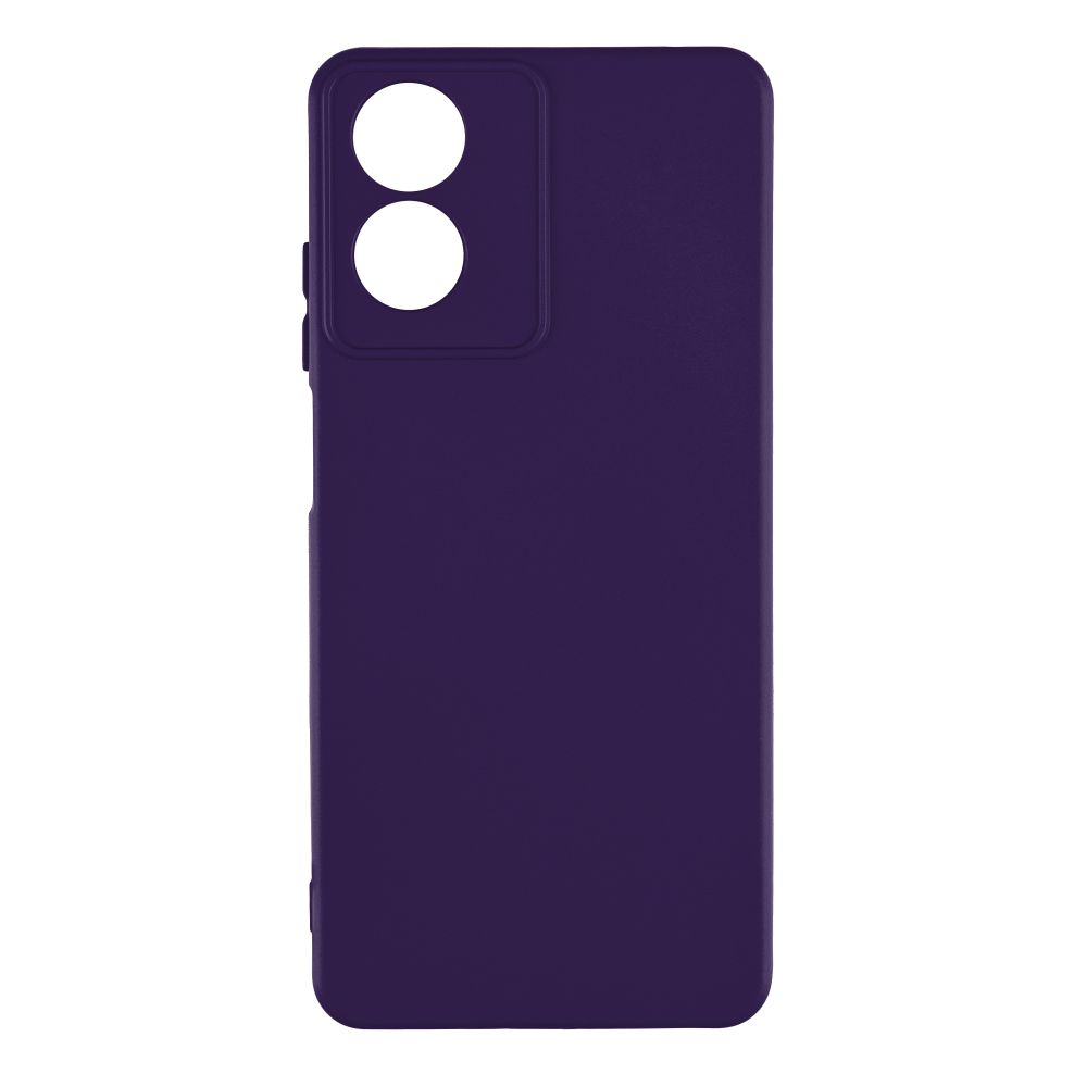 Чохол Silicone Cover Full Camera (A) для Motorola E14 Колір 34.Purple