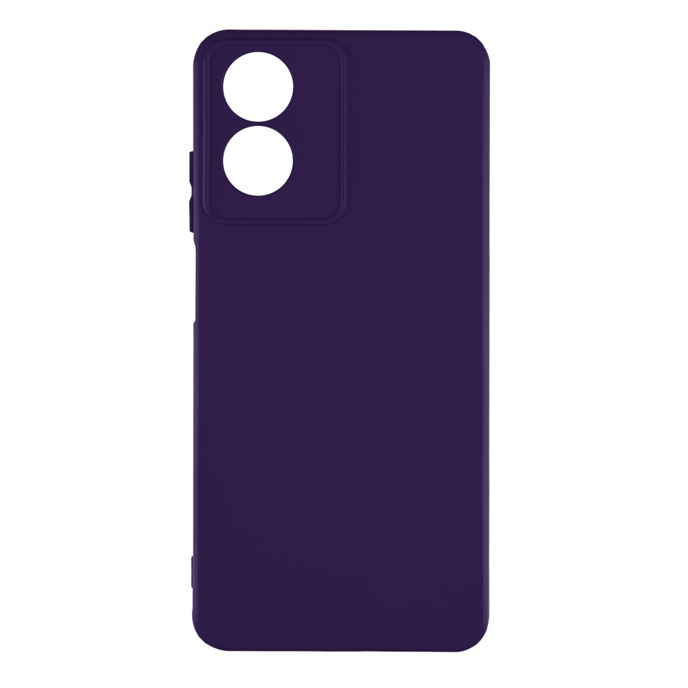 Чохол Silicone Cover Full Camera (A) для Motorola G04/G04s Колір 34.Purple
