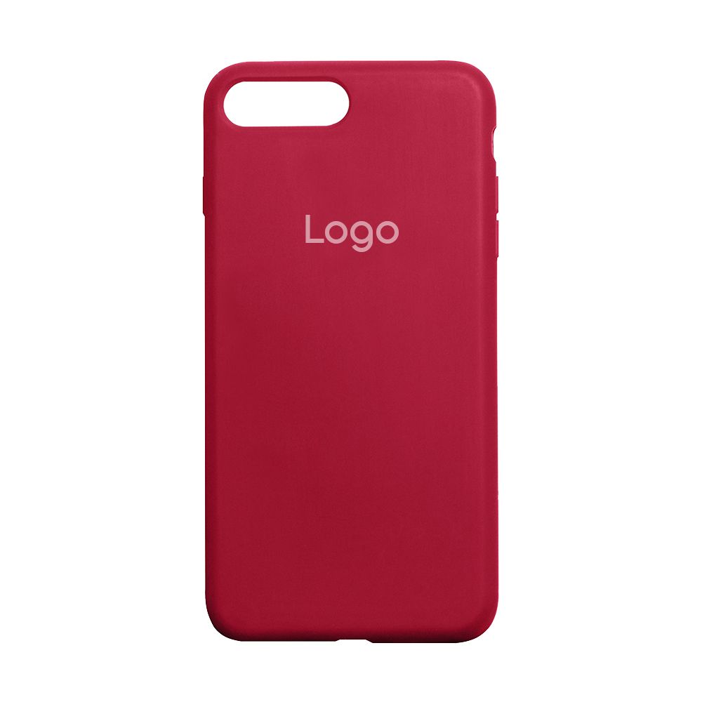Чохол Silicone Case Full Size (AA) для iPhone 7 Plus/8 Plus Колір 37.Rose Red