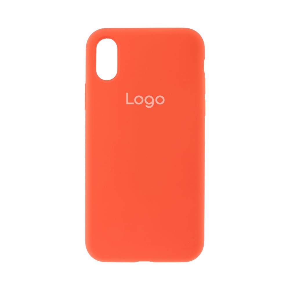 Чохол Silicone Case Full Size (AA) для iPhone X/Xs Колір 13.Orange