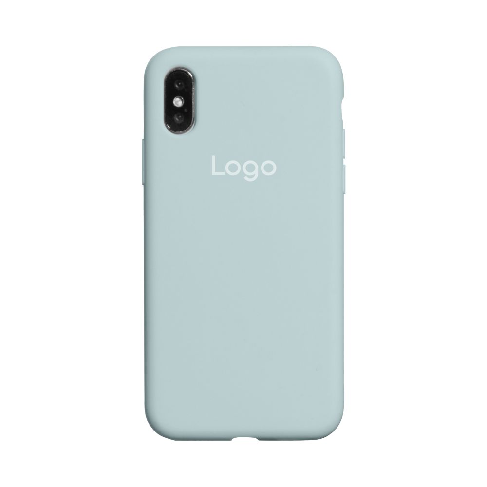 Чохол Silicone Case Full Size (AA) для iPhone X/Xs Колір 17.Turquoise