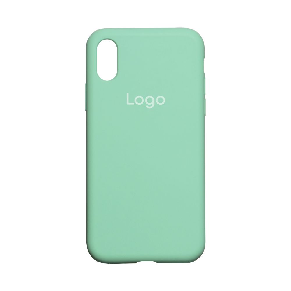 Чохол Silicone Case Full Size (AA) для iPhone X/Xs 47.Spearmint