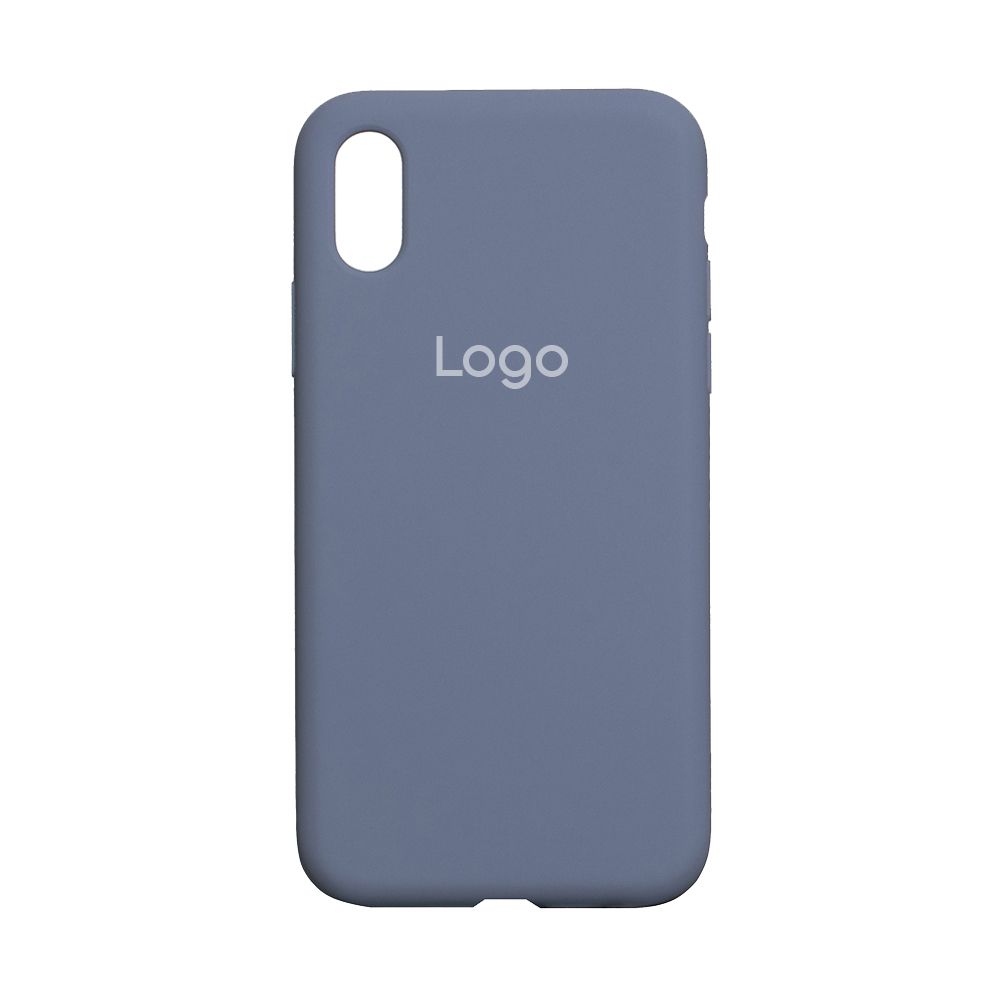 Чохол Silicone Case Full Size (AA) для iPhone Xr 28.Lavender Grey