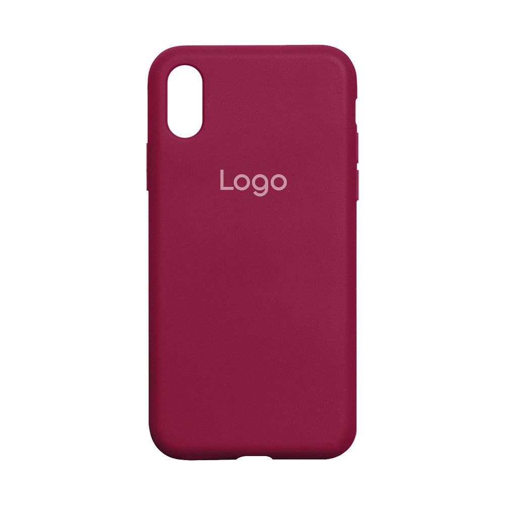 Чохол Silicone Case Full Size (AA) для iPhone Xr 37.Rose Red
