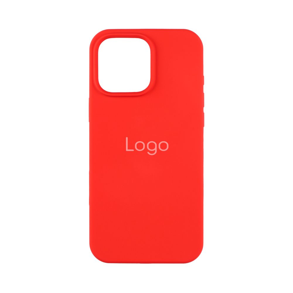 Чохол Silicone Case Full Size (AA) New Box для iPhone 16 Pro 14.Red