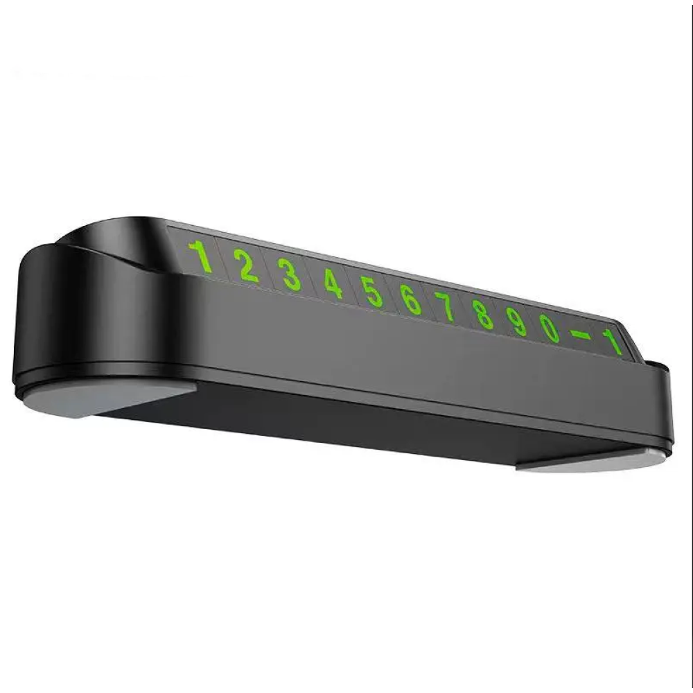 Автотабличка Hoco DPH02 Чорний