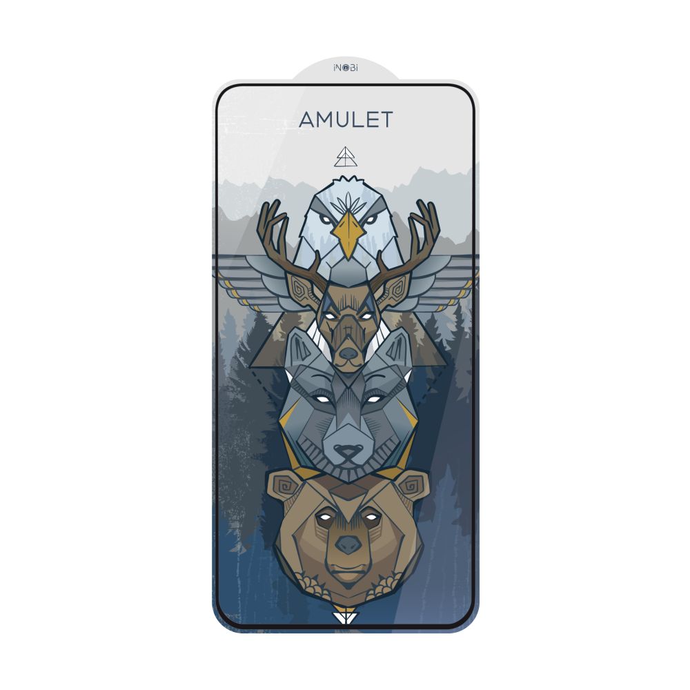 Захисне скло AMULET 2.5D HD Antistatic for Oppo A98/A79/A58/A2/A1 Колір Чорний