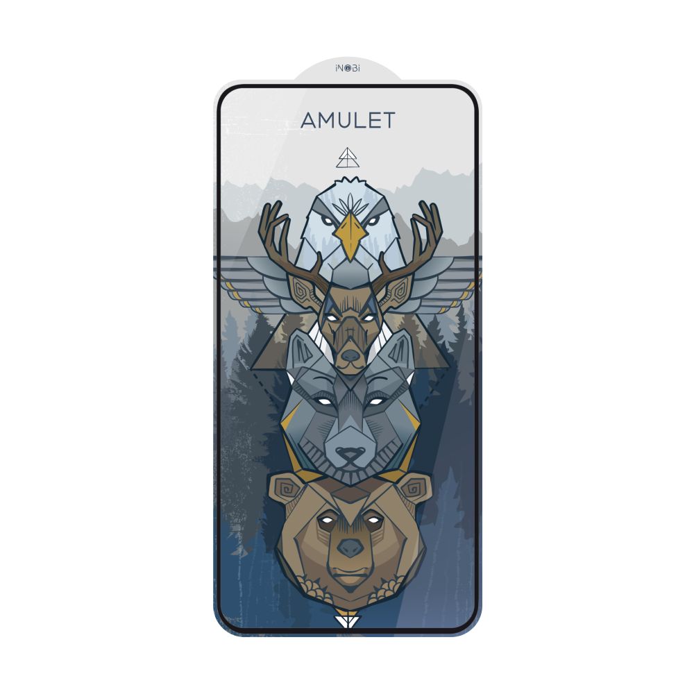 Захисне скло AMULET 2.5D HD Antistatic for Realme 11/12/13/C55/C75/C67 Колір Чорний