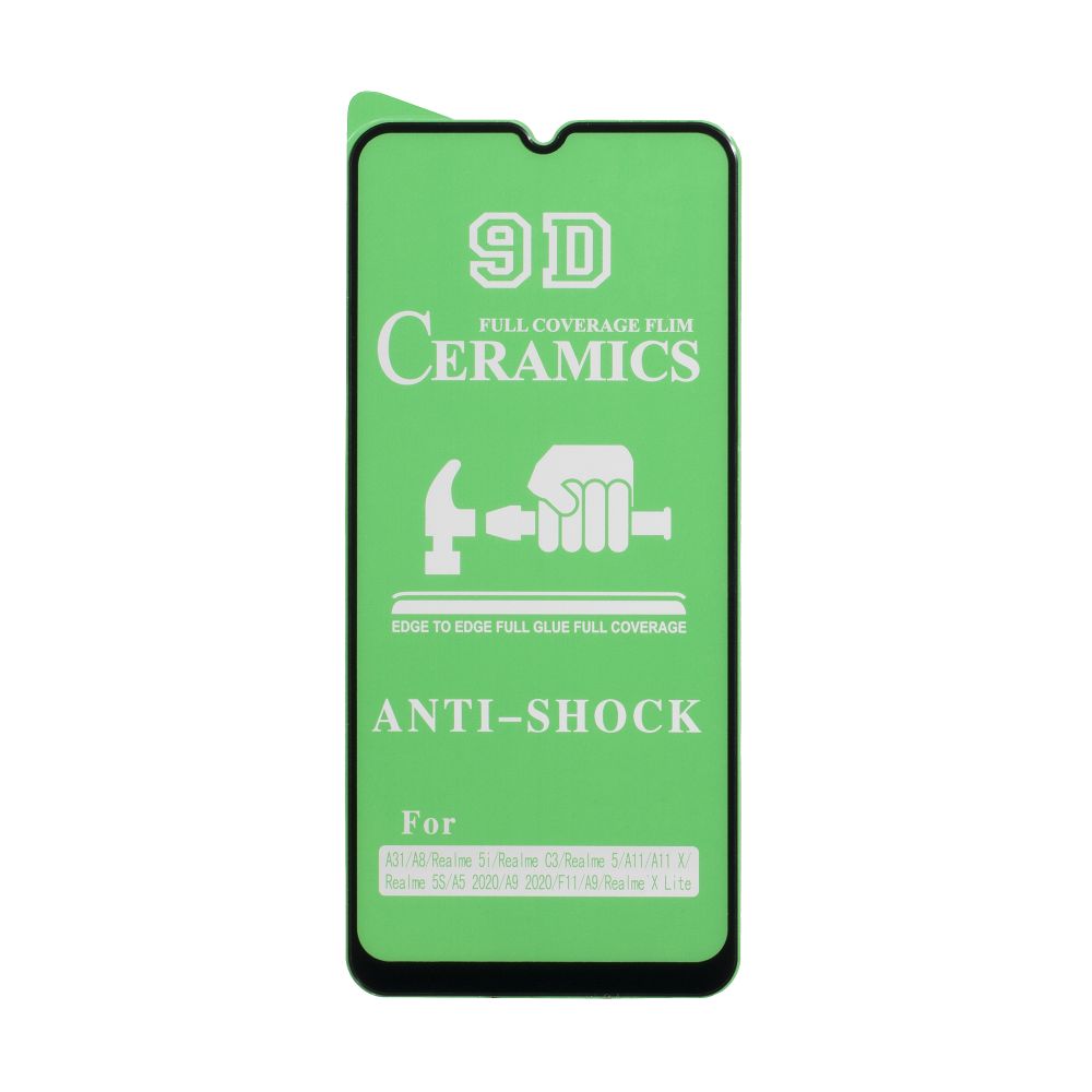 Захисне скло Film Ceramic for Realme C3 без упаковки Колір Чорний