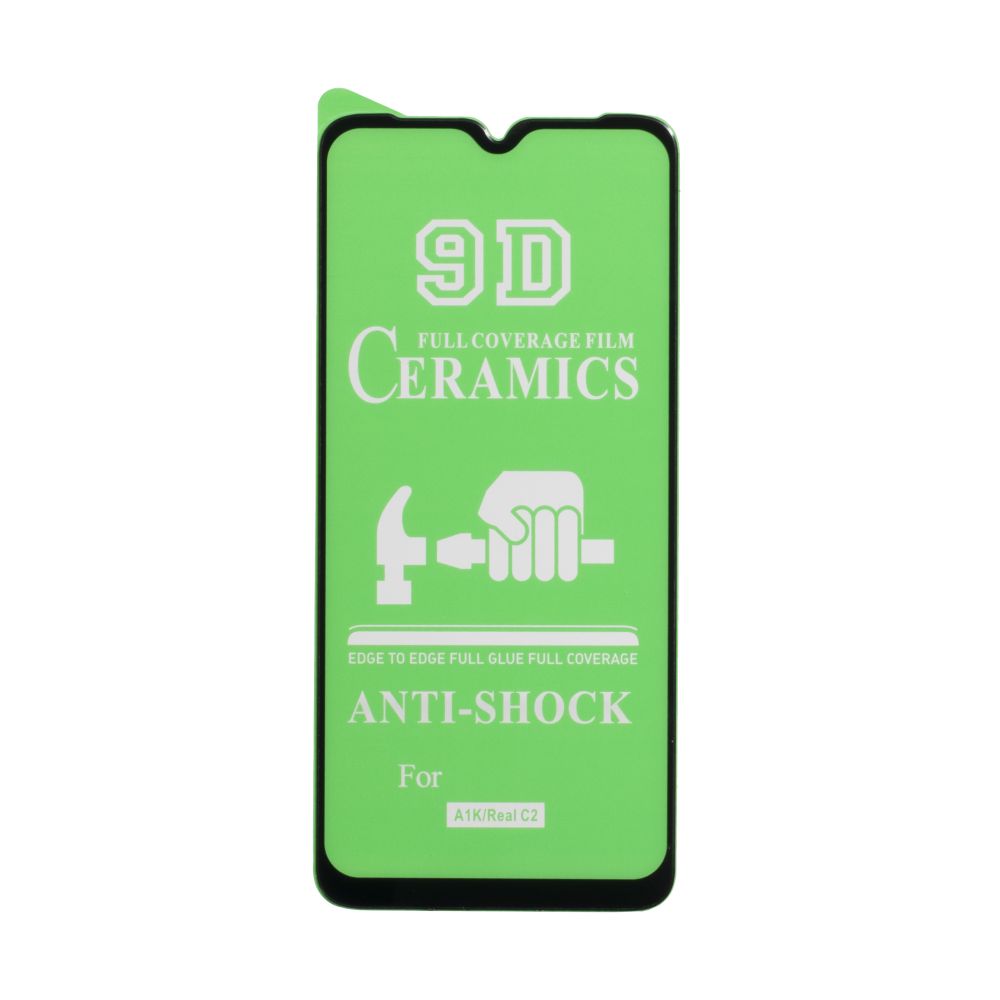 Захисне скло Film Ceramic for Realme C2 без упаковки Колір Чорний
