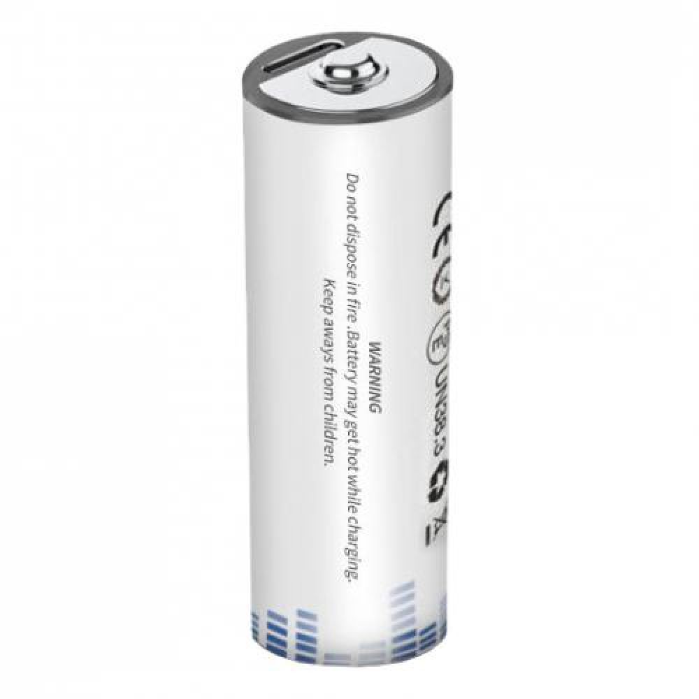 Акумуляторна Батарейка AA (Li-ion) 2500mWh з роз`ємом Type-C (без кабеля) Характеристики AA