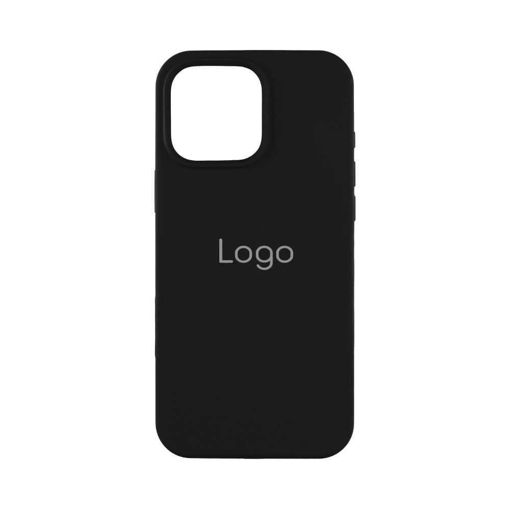 Чохол Silicone Case Full Size (AA) для iPhone 17 Pro Max 18.Black