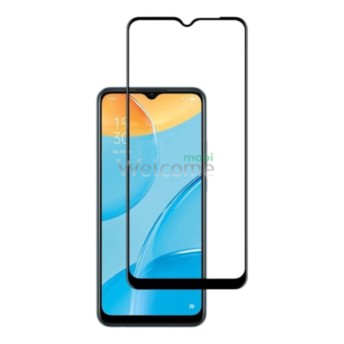 Скло OPPO A15/ A15S (0.3 мм, 5D ТОП) black