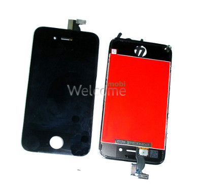 iPhone4S LCD with touch black with frame orig (TEST)