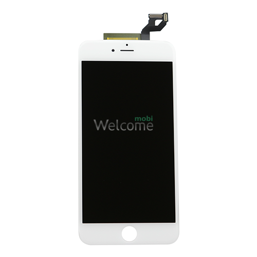 Дисплей iPhone 6S Plus в зборі з сенсором та рамкою white (On-cell)