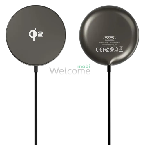 Бездротовий зарядний пристрій XO CX029 QI2 Magnetic Wireless 15W чорний