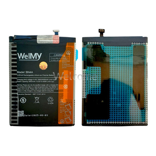 АКБ Xiaomi Redmi Note 7 (BN4A) Welmy