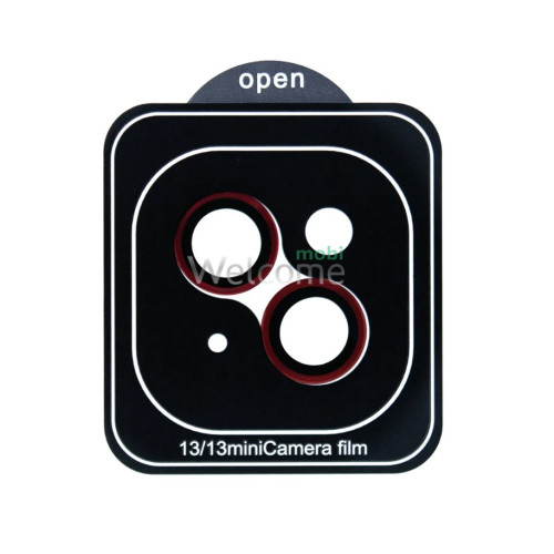 Захисне скло для камери GERMES для Apple iPhone 13/ 13 mini red