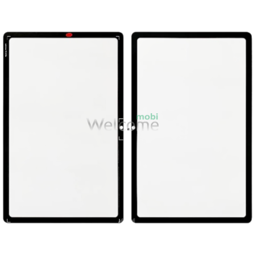 Скло корпусу до планшету Realme Pad (RMP2102) з OCA- плівкою black
