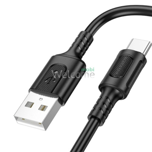 USB кабель Borofone BX111, Type- C 3A черный