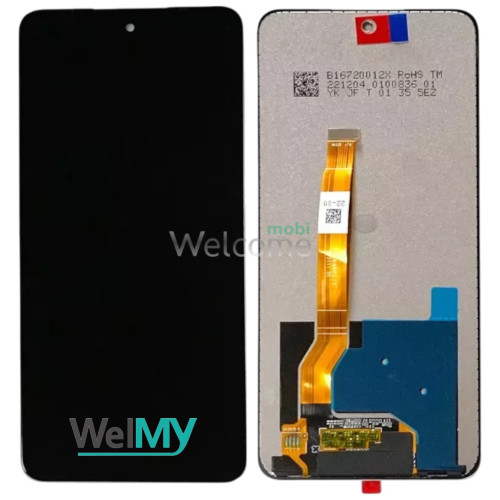 Дисплей Realme C55 в зборі з сенсором black (Welmy)