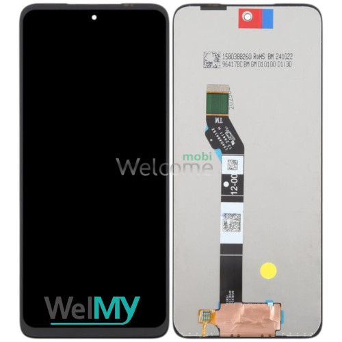 Дисплей Motorola XT2523-3 Moto G05/ XT2523- 6 Moto E15 в зборі з сенсором black (Welmy)