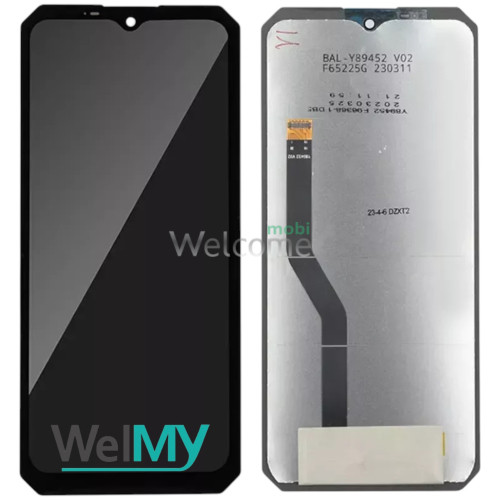 Дисплей Oukitel WP23/ WP23 Pro/ WP28/ WP36 в зборі з сенсором black (Welmy)