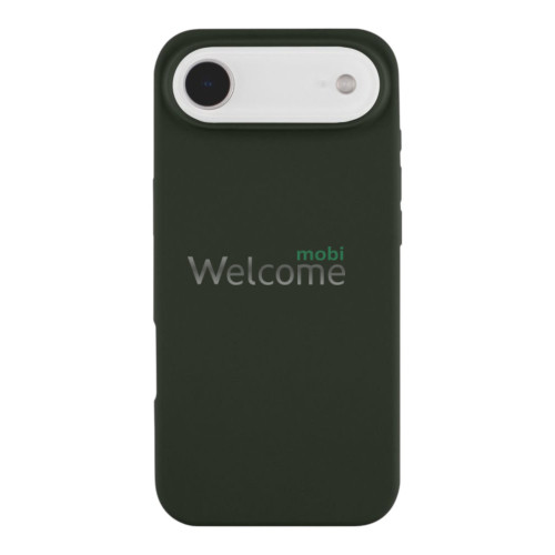 Silicone case for iPhone 17 Air (54) Atrovirens (закритий низ)