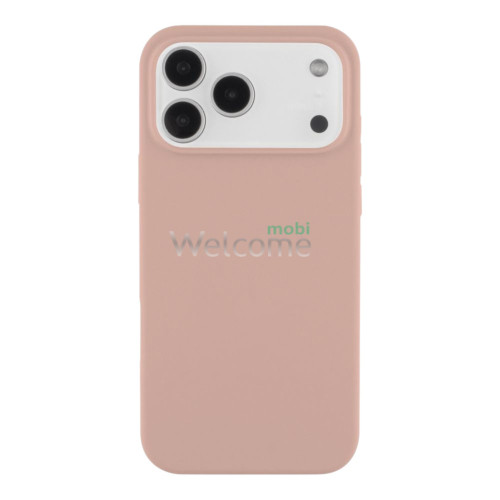 Silicone case for iPhone 17 Pro Max (19) Pink Sand (закритий низ)