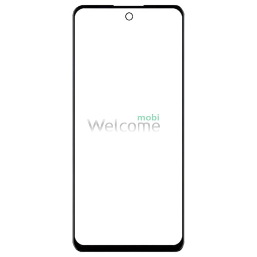 Скло корпусу ZTE Blade V40 Smart з OCA- плівкою, black (Original PRC)