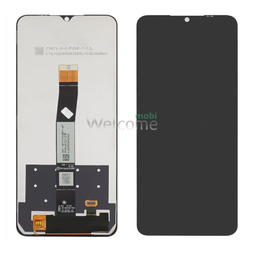 Дисплей UMIDIGI A15C в зборі з сенсором black