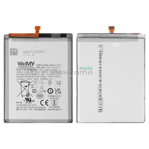 АКБ Samsung A235/ A736/ M236/ M336/ M526/ M536 Galaxy A23/ A73/ M23/ M33/ M52/ M53 5G (EB-BM526ABY) Welmy