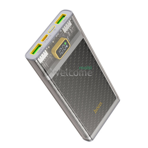 Зовнішній акумулятор (power bank) Hoco J103 10000mAh 22.5W сірий