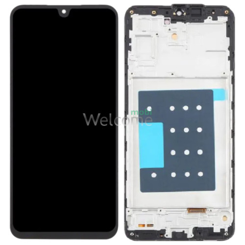 Дисплей Samsung SM- A175 Galaxy A17 4G 2025 в зборі з сенсором та рамкою black service orig