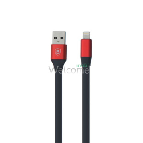 USB кабель Baseus CALMBJ-B Lightning 23см red/black