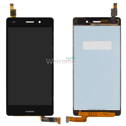 Дисплей Huawei P8 Lite 2015/P8 Lite 2016 в зборі з сенсором black