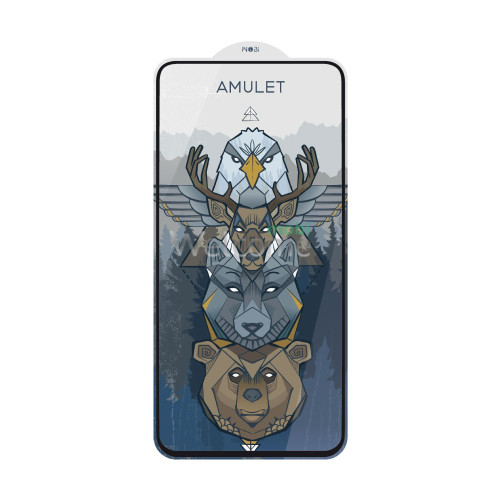 Скло OPPO A80/ A40/ A3 Pro/ A3x (AMULET 2.5D HD Antistatic) black