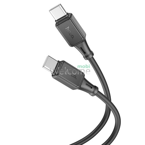 PD кабель Type- C to Type- C HOCO X101 60W 1m black