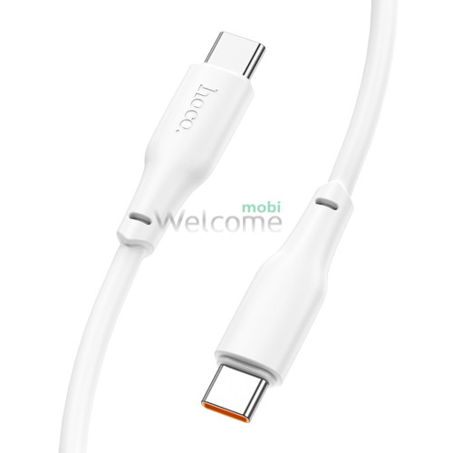 PD кабель Type- C to Type- C Hoco X93 60W 2m white