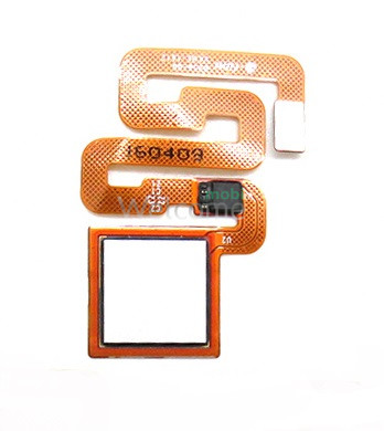 Шлейф Xiaomi Redmi 3/Redmi 3S/Redmi 3 Pro/Redmi 3X/Redmi 4X зі сканером відбитку пальця silver (знятий оригінал)