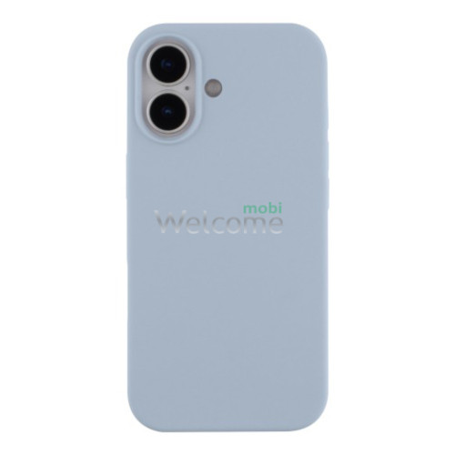 Silicone case for iPhone 17 ( 5) Lilac (закритий низ)