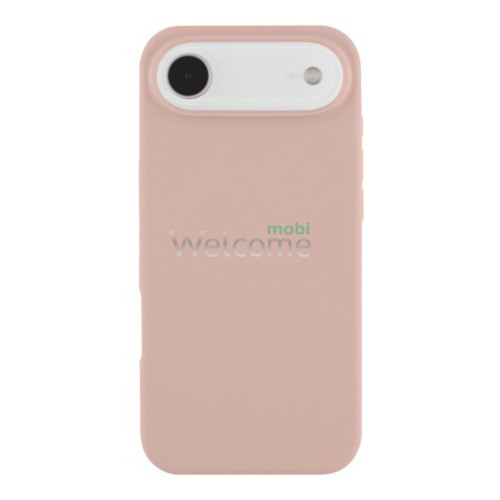 Silicone case for iPhone 17 Air (19) Pink Sand (закритий низ)