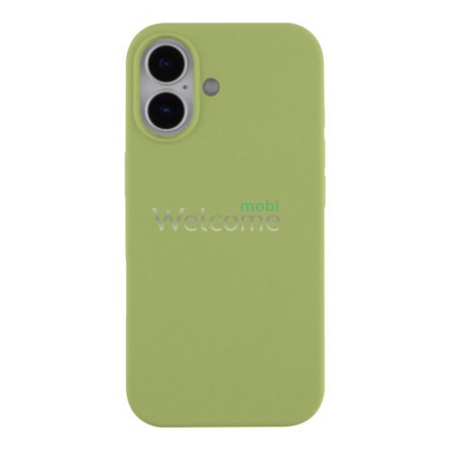 Silicone case for iPhone 17 ( 1) Mint (закритий низ)