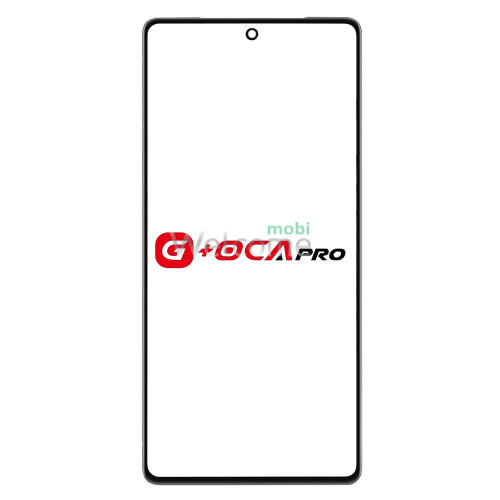 Скло корпусу G + OCA Pro Google Pixel 7A з OCA- плівкою, black