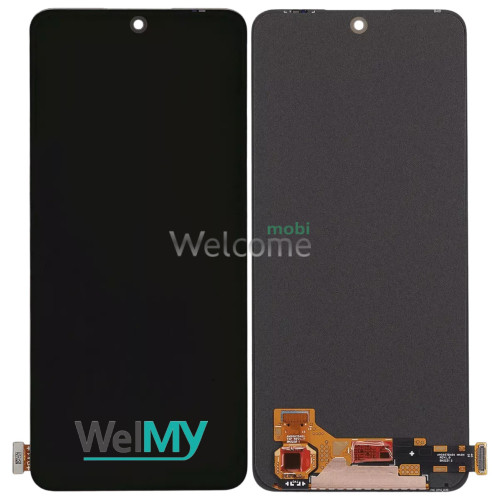 Дисплей Xiaomi Redmi Note 12 4G/ Note 12 5G/ Poco X5 4G/ Poco X5 5G в зборі з сенсором Onyx Gray TFT (Welmy)